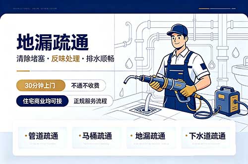 兴义地漏疏通
