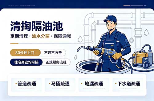 兴义清掏隔油池